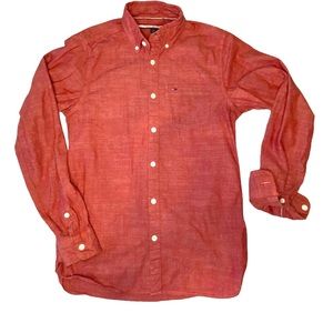 Men’s Tommy Hilfiger button down dress shirt